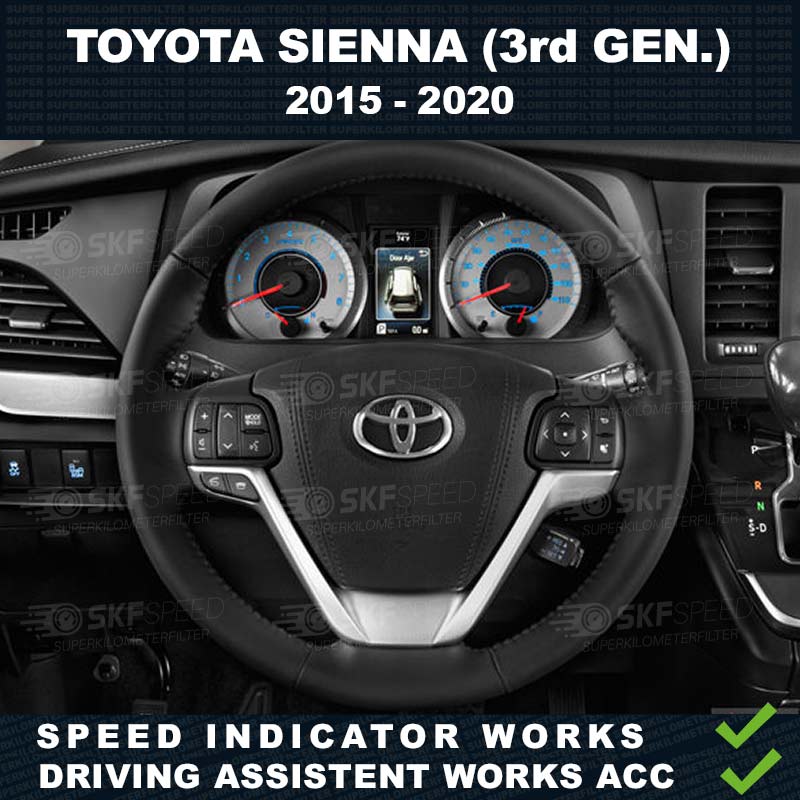 Mileage blocker for Toyota Sienna
