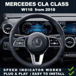Mercedes CLA w118 interior odometer blocker from 2018