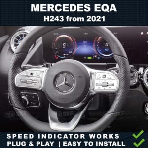 Mercedes EQA H243 how to stop mileage interior
