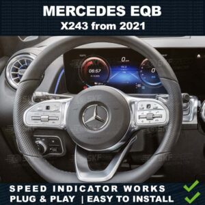 Mercedes EQB X243 odometer correction tool interior 2021