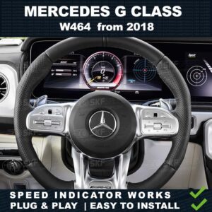 Mercedes G Class W464 interior cockpit mileage adjustment