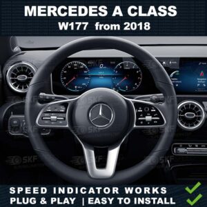 Mercedes a class w177 interior odometer mileage freezer