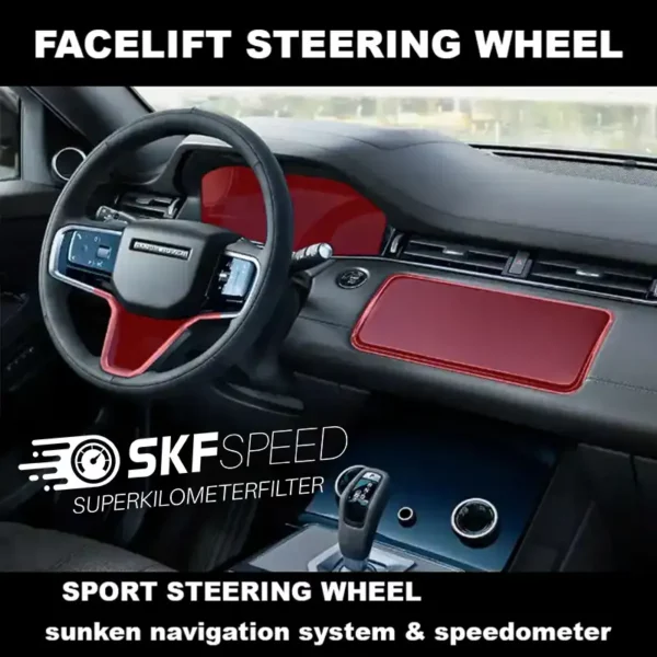 Facelift steerig wheel