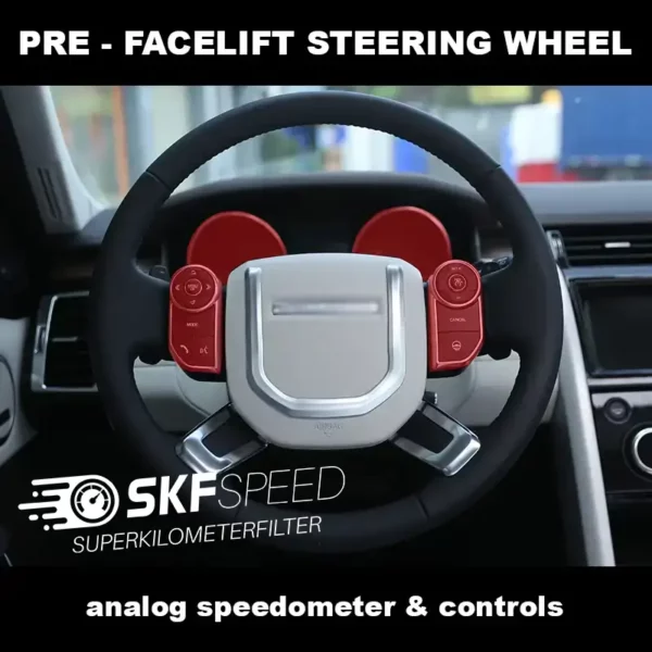 Pre-Facelift steerig wheel