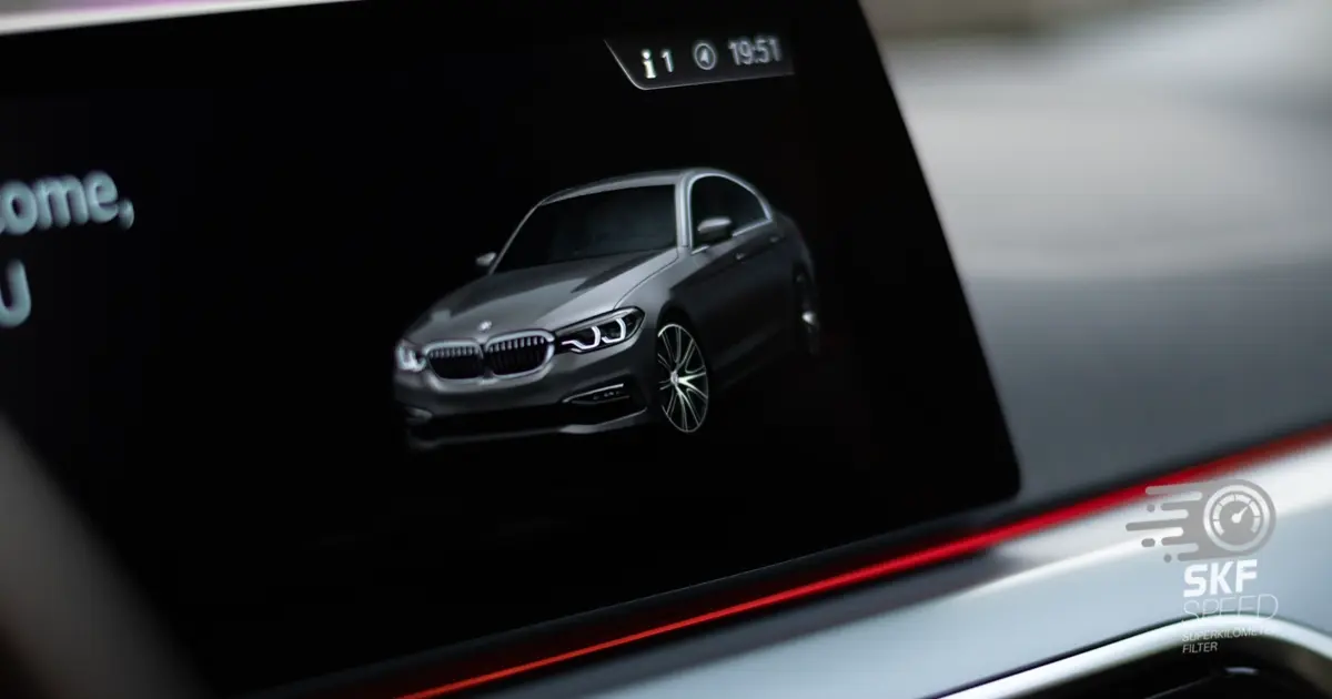 BMW Odometer Display: New Car Driving Experience