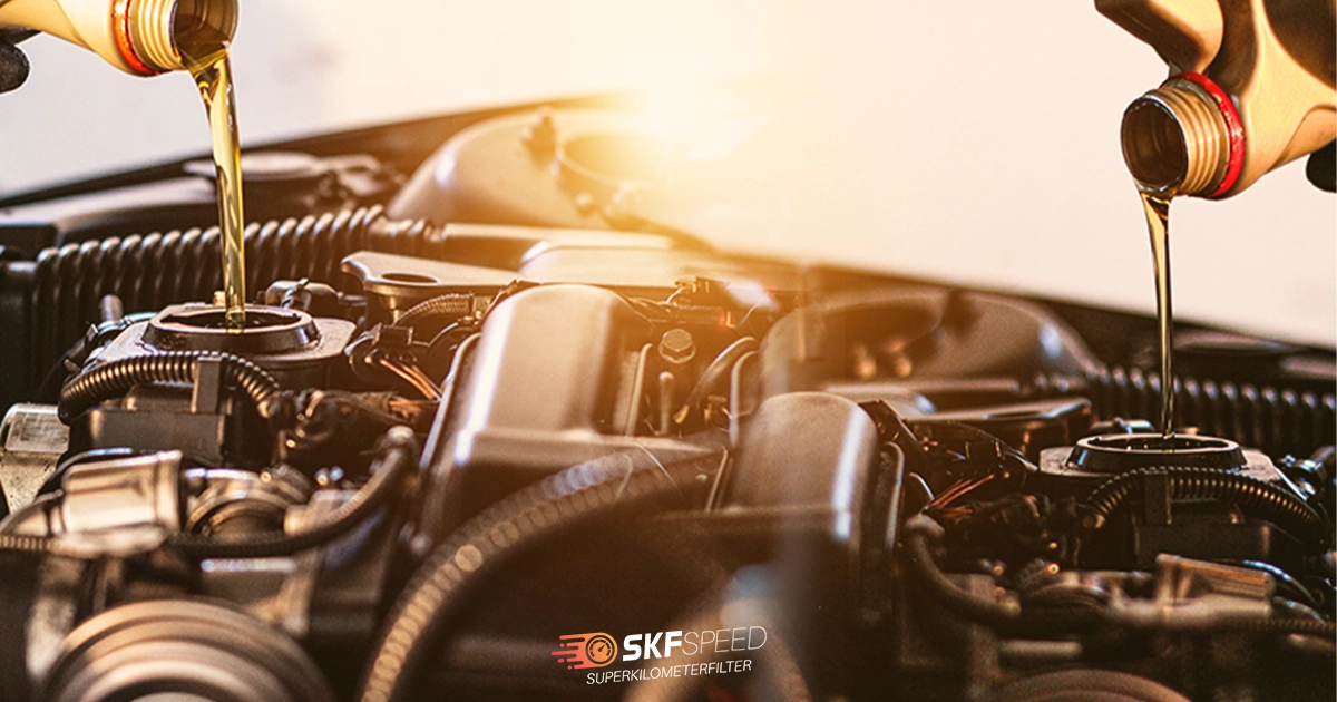 Darkening the engine oil means it is contaminated