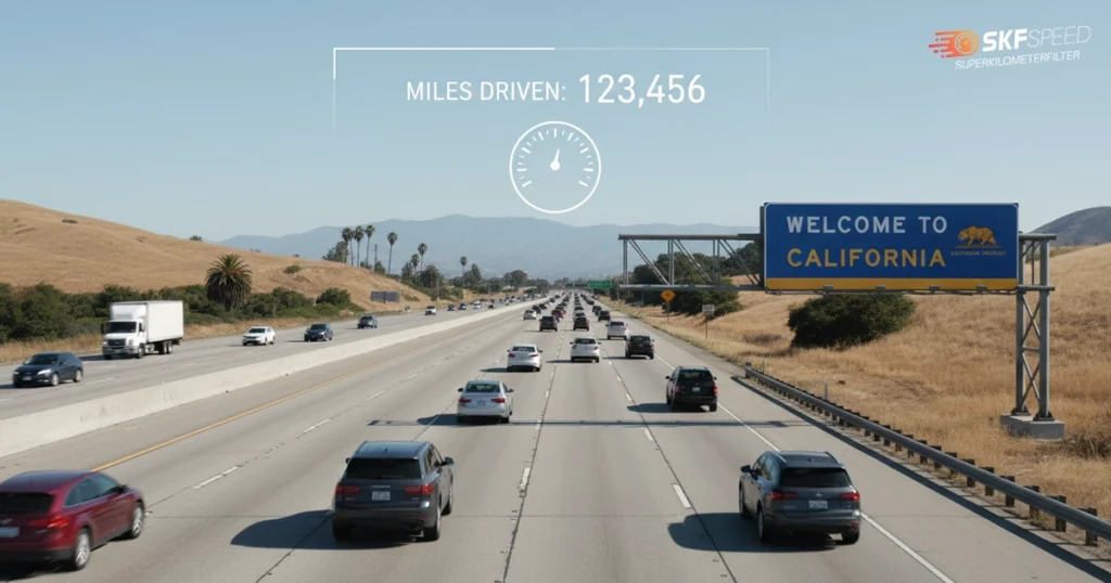 Exploring Per-mile taxes from California Road Charge Program