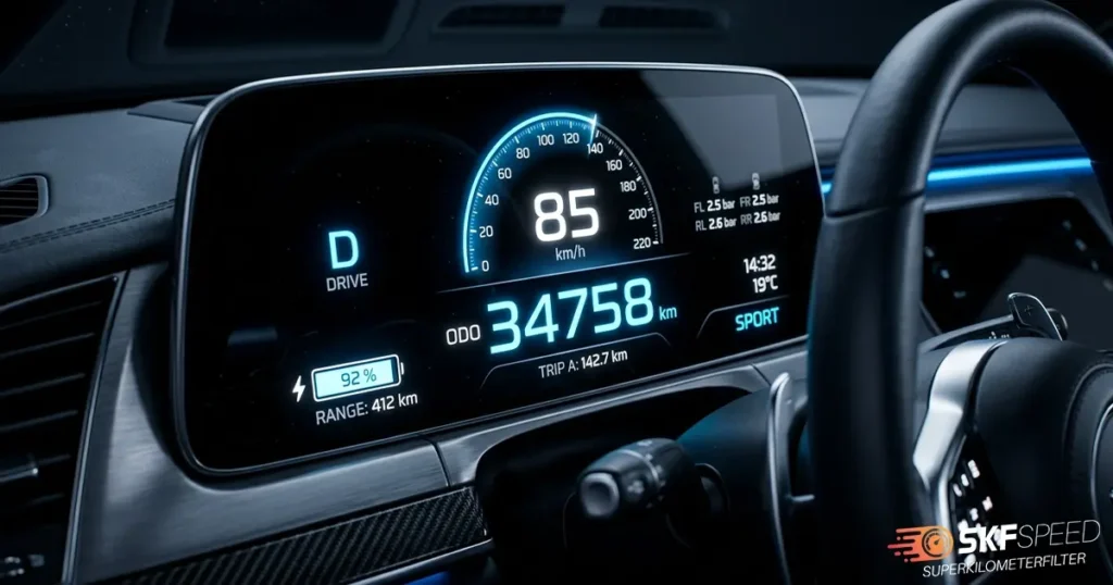 How to tell mileage without odometer?