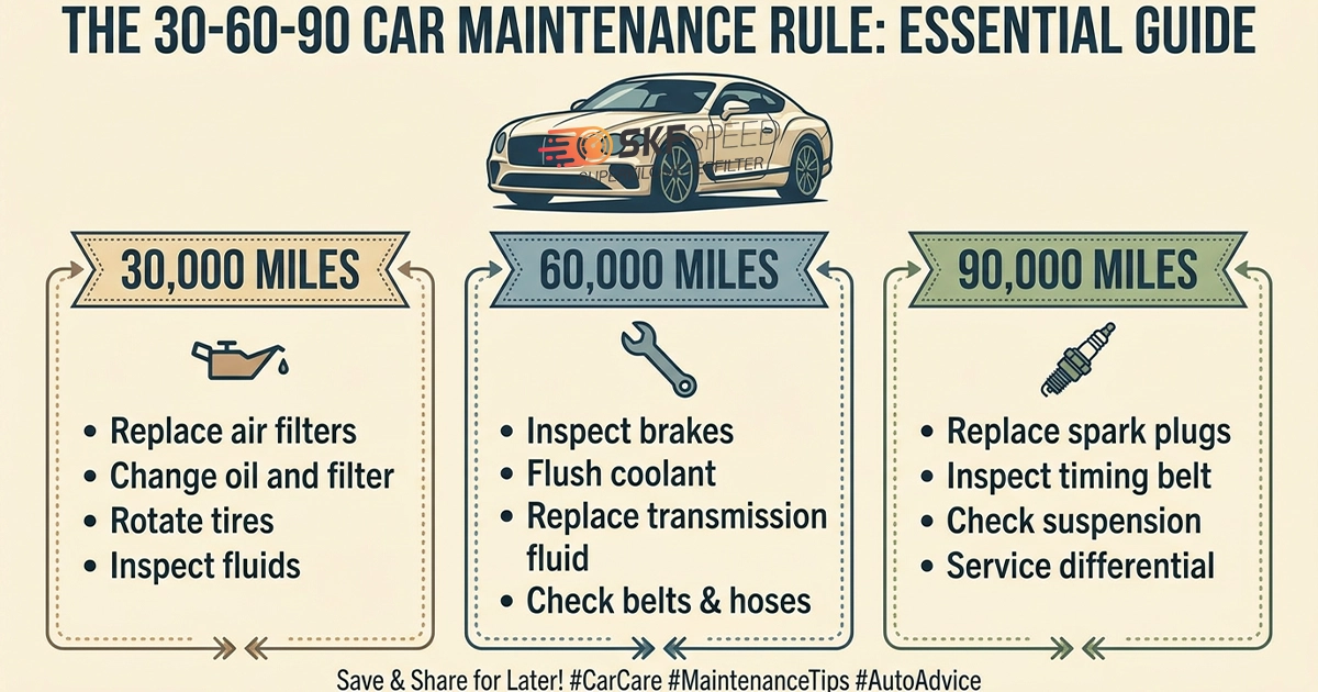 30-60-90 rule for cars