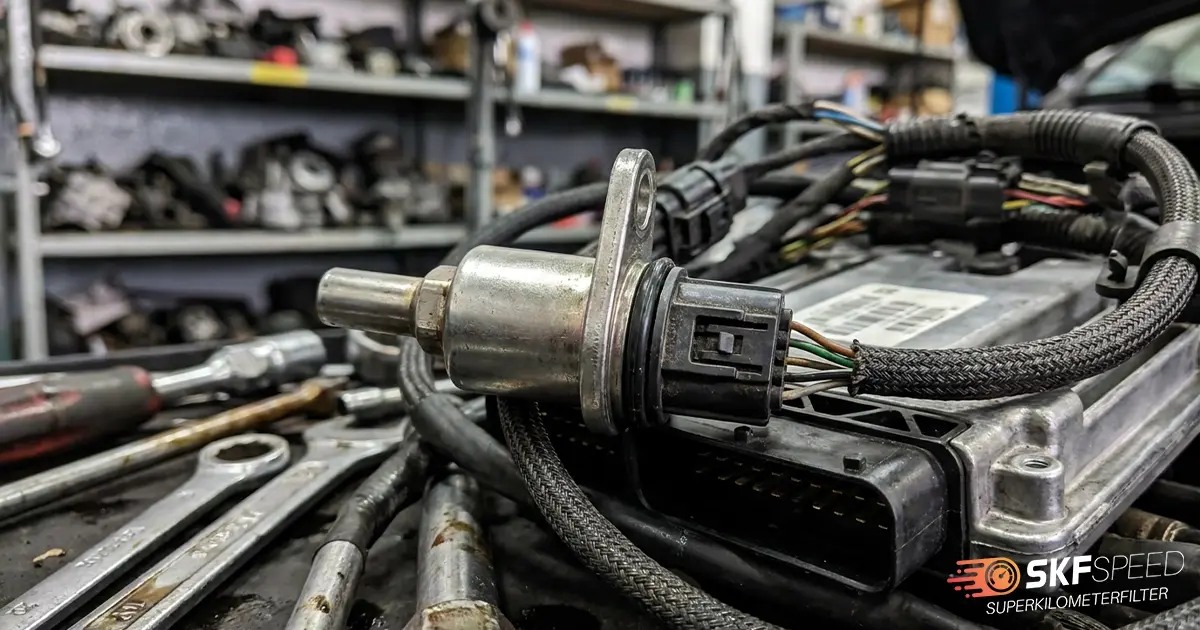 What is an odometer sensor and how does it work?